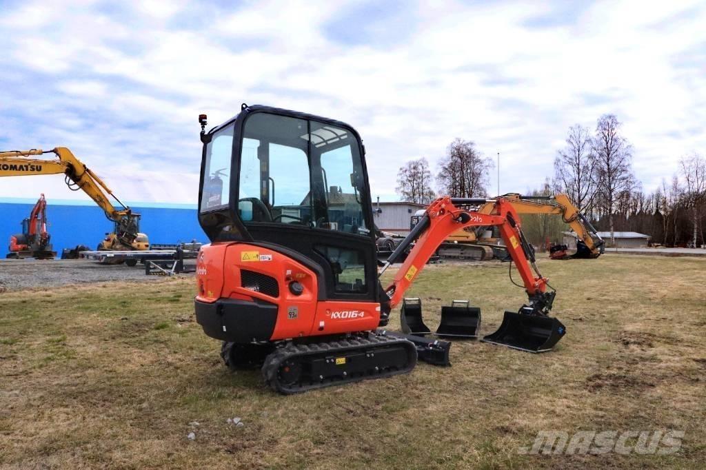 Kubota KX016-4 Mini bagri <7t