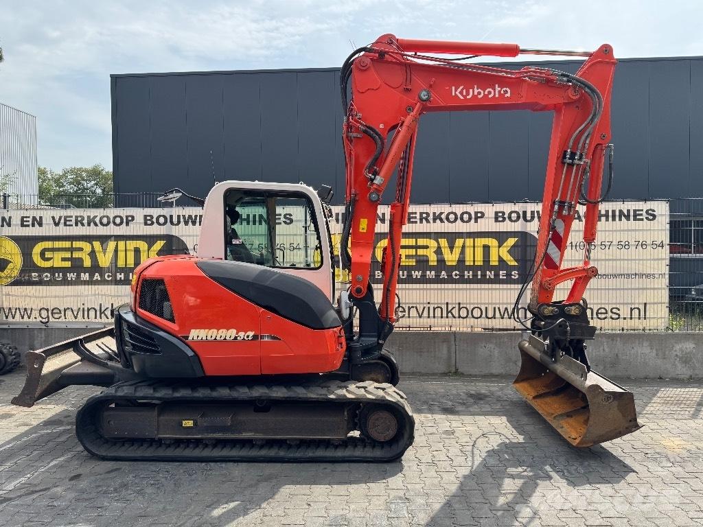 Kubota KX 080-3 A Midi bagri 7t – 12t