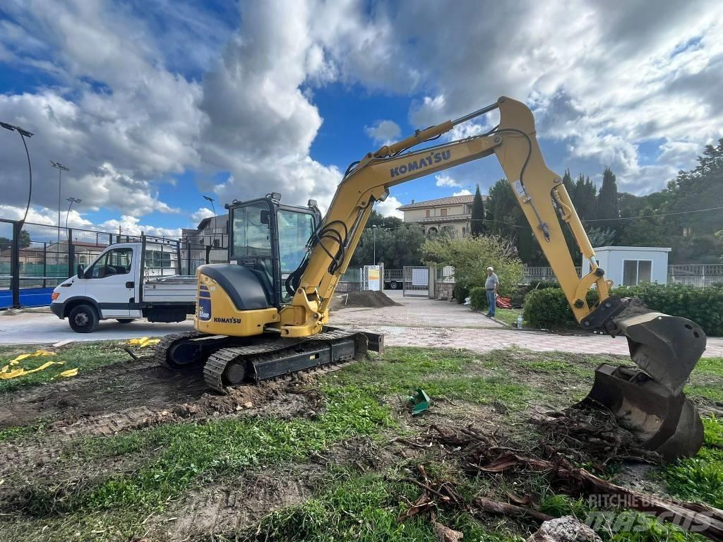 Komatsu PC55 Mini bagri <7t