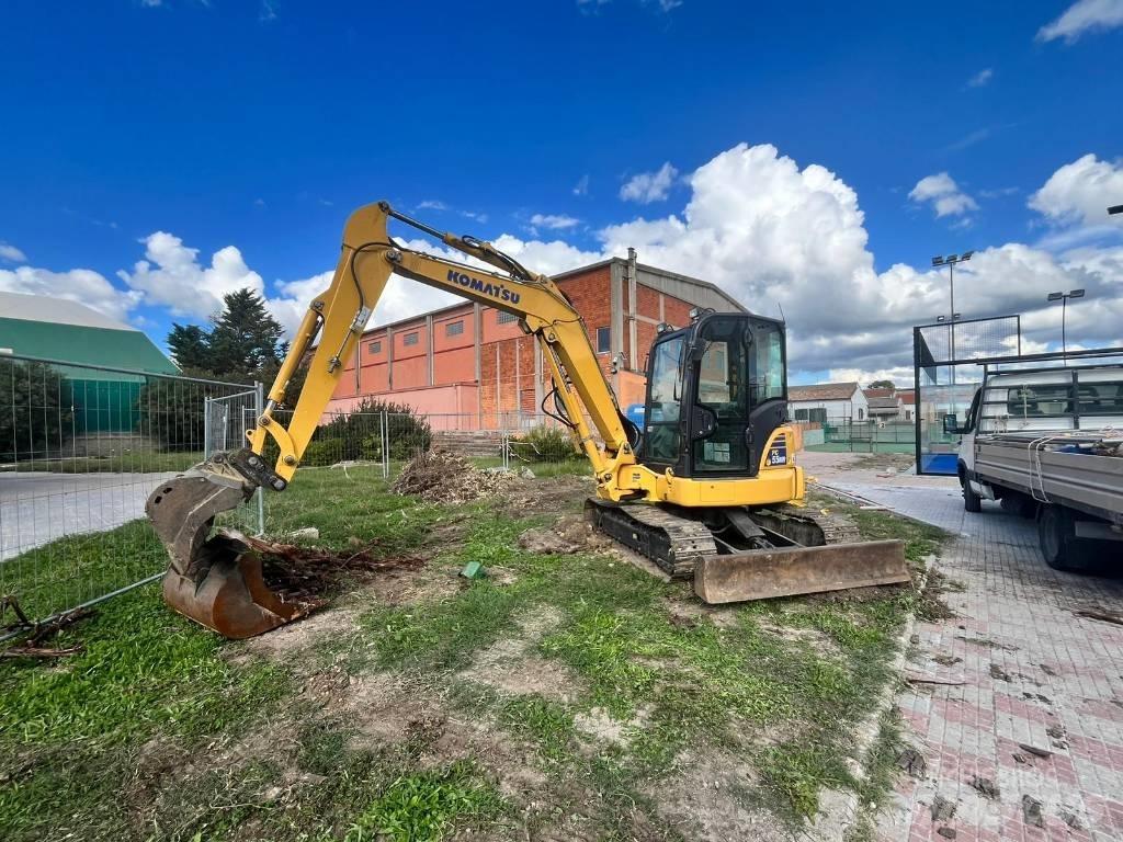 Komatsu PC55 Mini bagri <7t