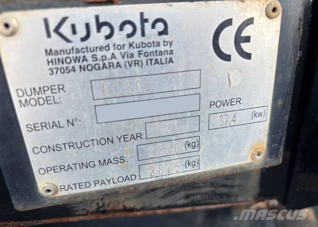Kubota KC 300 HR-5 Drugi priključki za nakladanje in kopanje