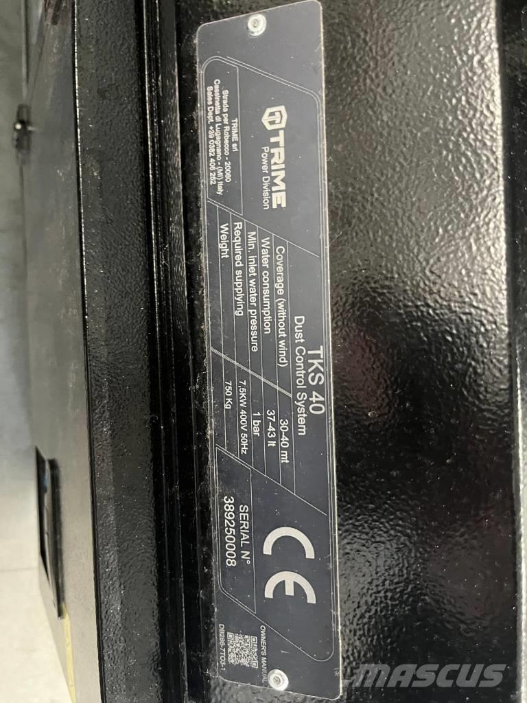 Trime TKS-40 SKID Pršilni sistemi