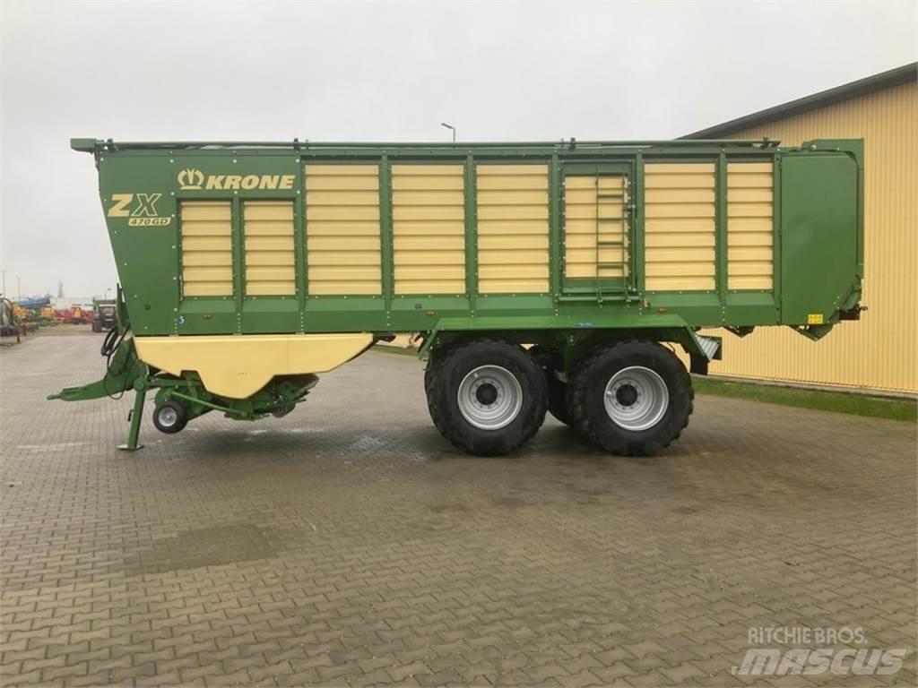 Krone ZX470GD Samonakladalne prikolice