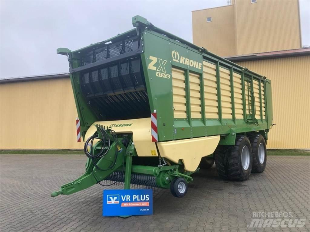 Krone ZX470GD Samonakladalne prikolice