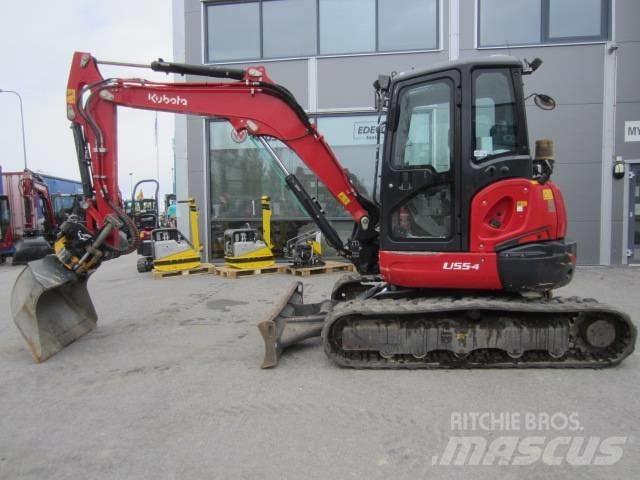Kubota U 55-4 Mini bagri <7t