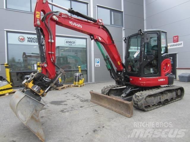 Kubota U 55-4 Mini bagri <7t
