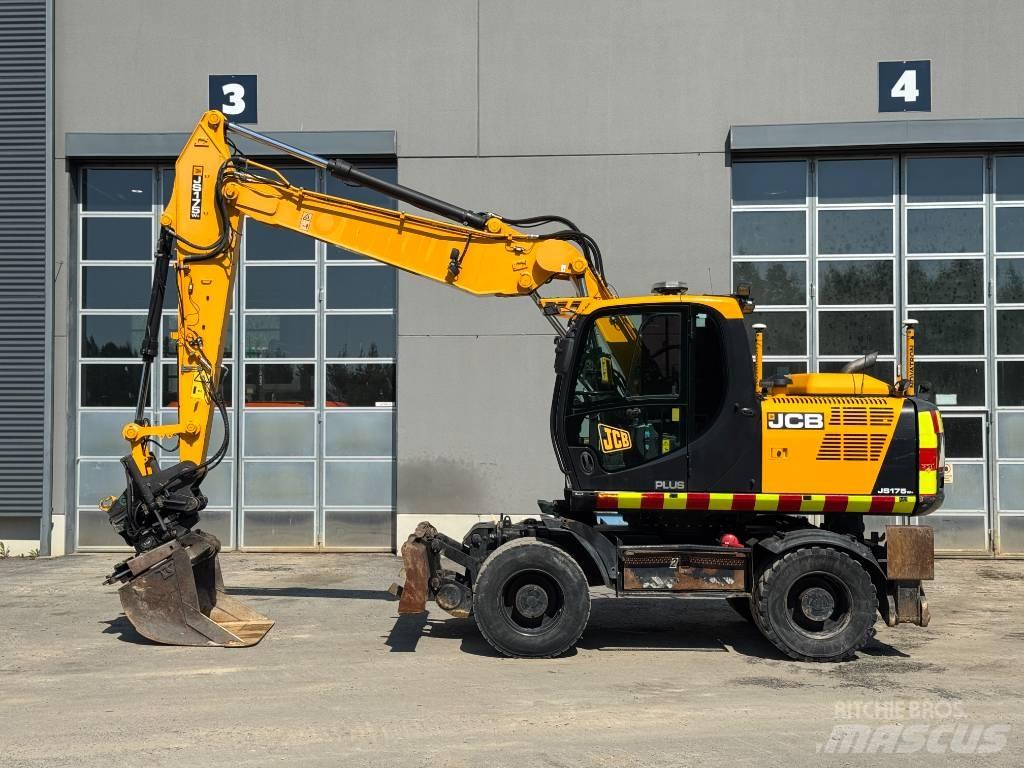 JCB JS 175 Bagri na kolesih