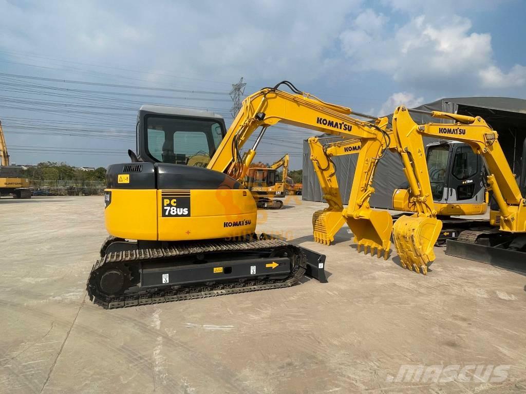 Komatsu PC 78 US Midi bagri 7t – 12t