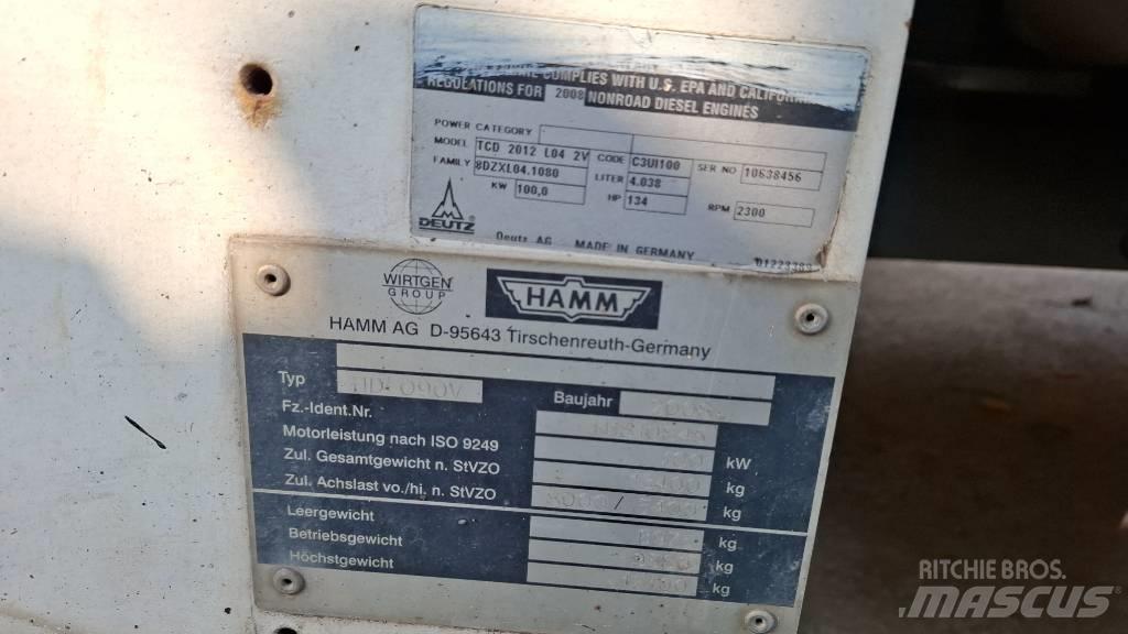 Hamm HDO 90 V Dvojni valjarji