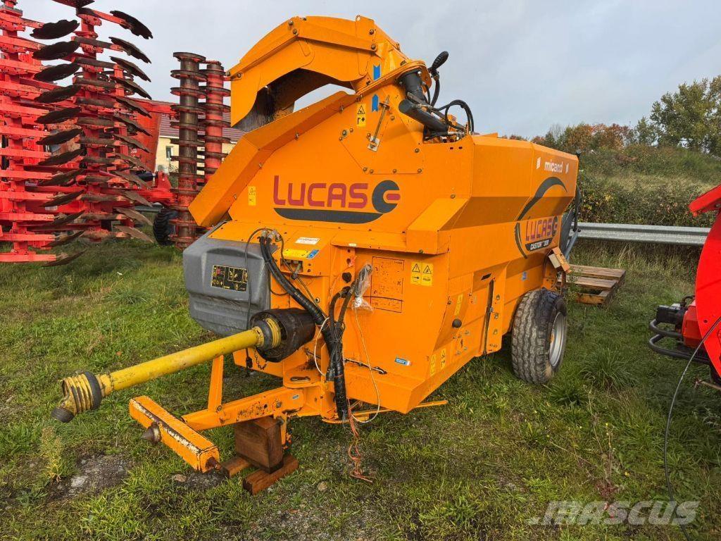 Lucas Castor+ 30R Rezač za bale, oprema za rezanje in odvijanje bal