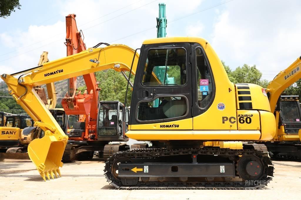 Komatsu PC 60-7 Mini bagri <7t