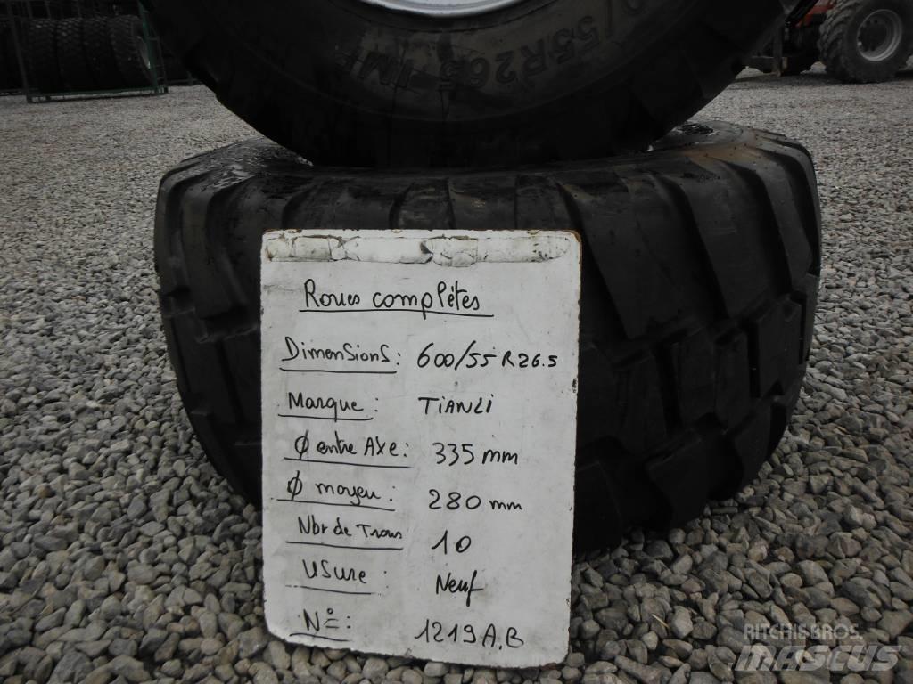 TIANLI 600/55R26.5 Gume, kolesa in platišča