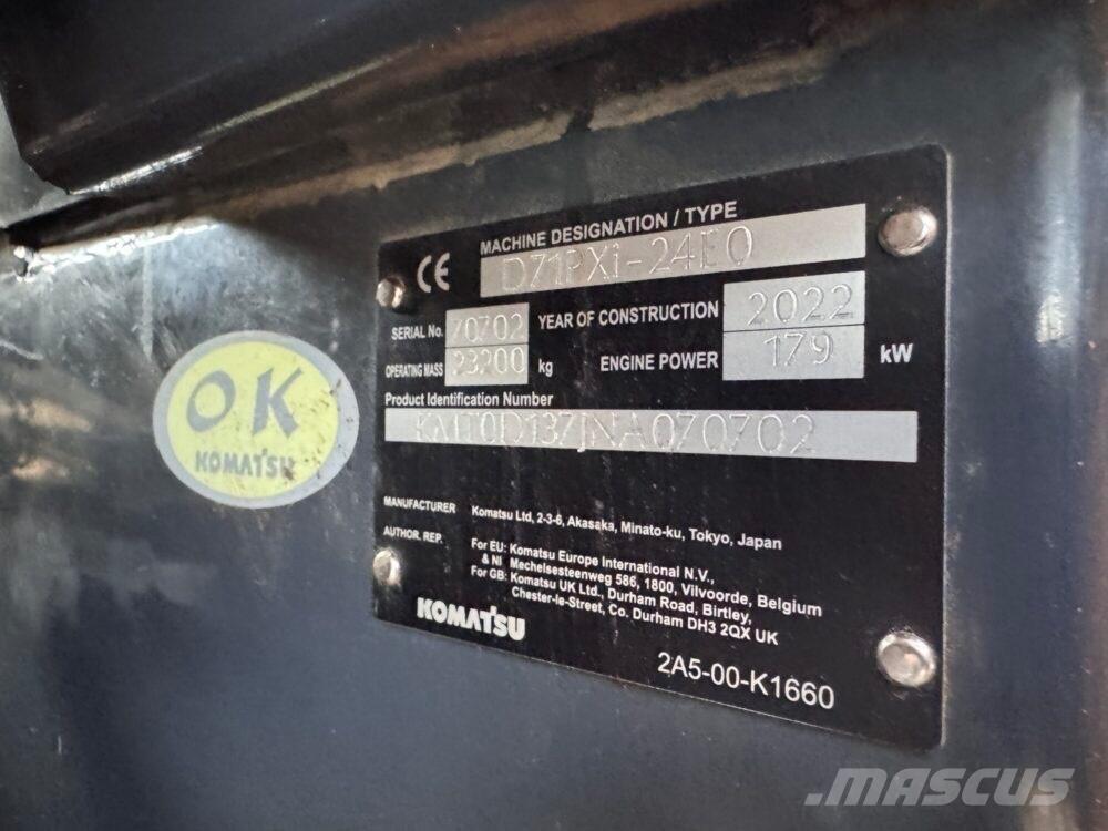 Komatsu D71 PXi-24EO Buldožerji goseničarji