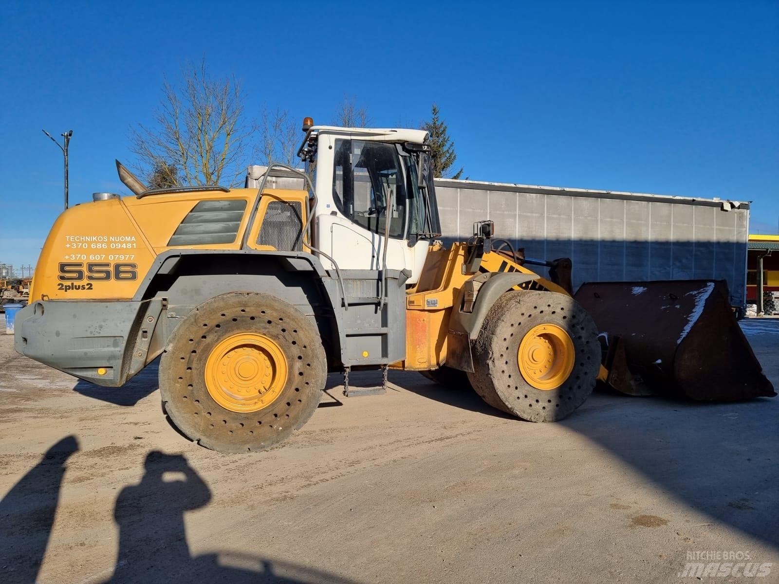 Liebherr 556 Kolesni nakladalci