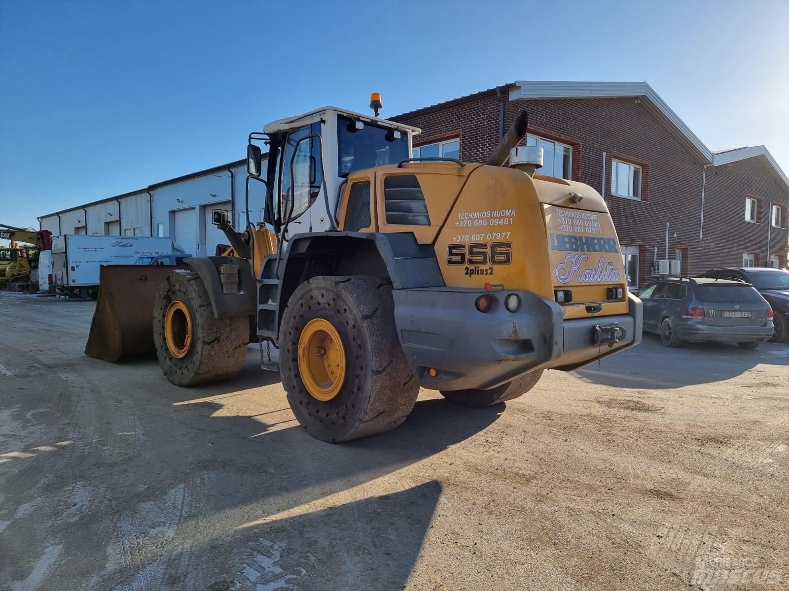 Liebherr 556 Kolesni nakladalci