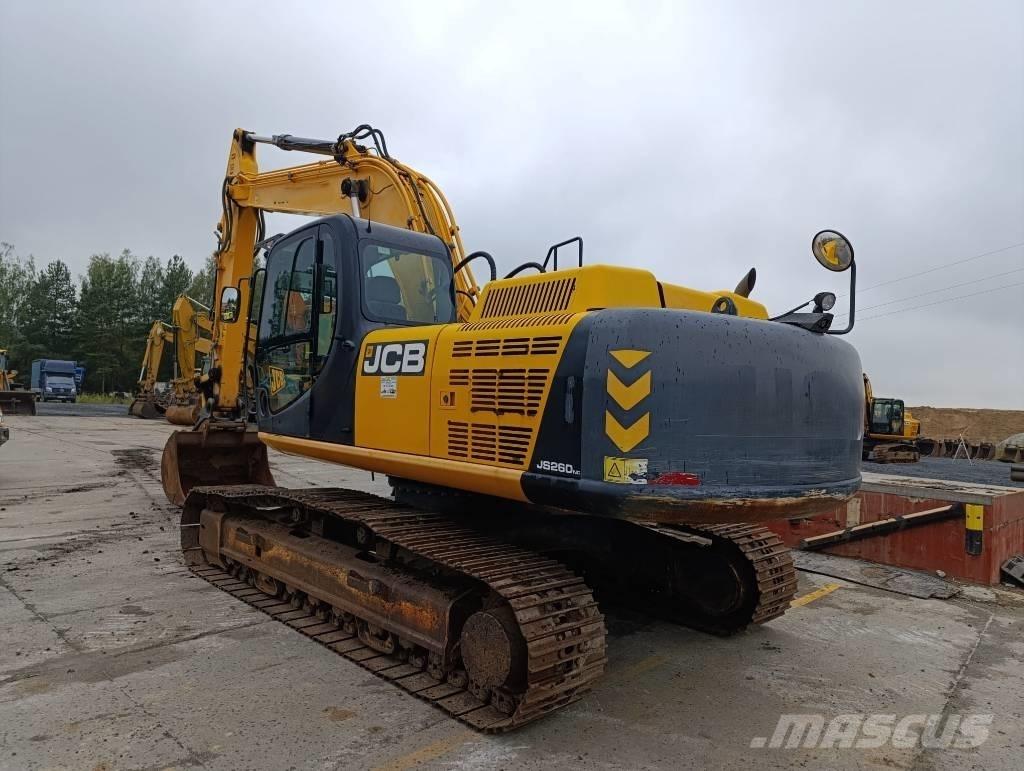 JCB JS 260 Bagri goseničarji