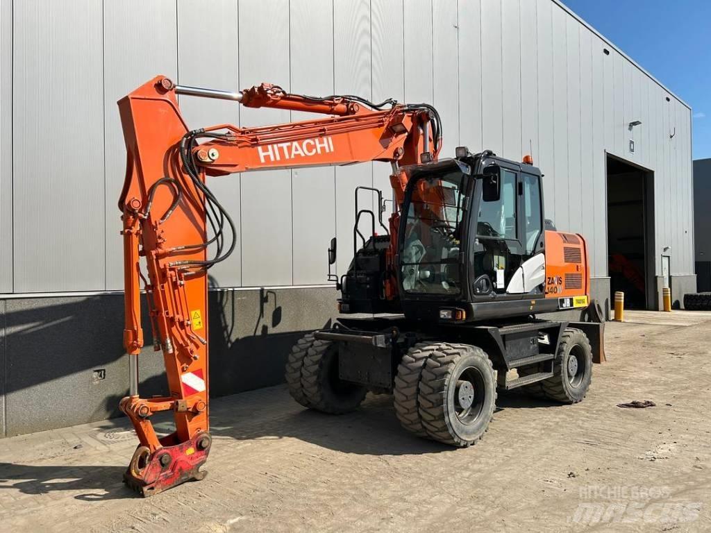 Hitachi ZX 140 W-5B Bagri na kolesih