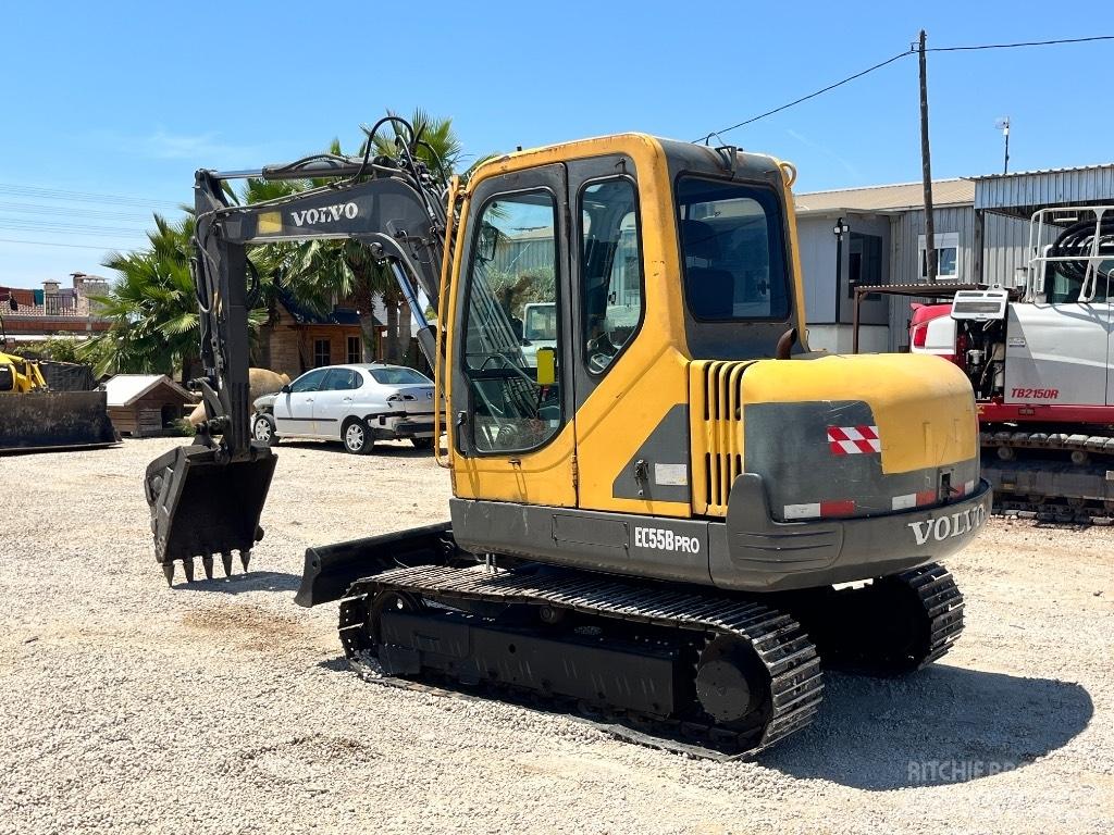 Volvo ECR 55 Mini bagri <7t