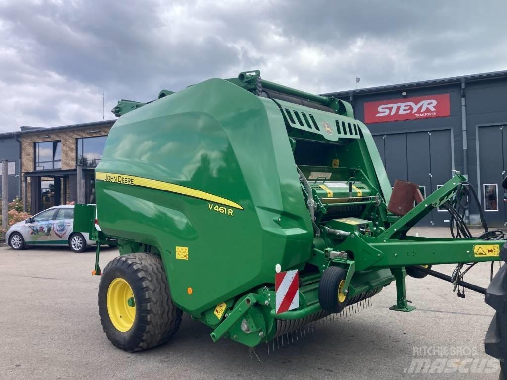 John Deere V416R Balirke (okrogle bale)