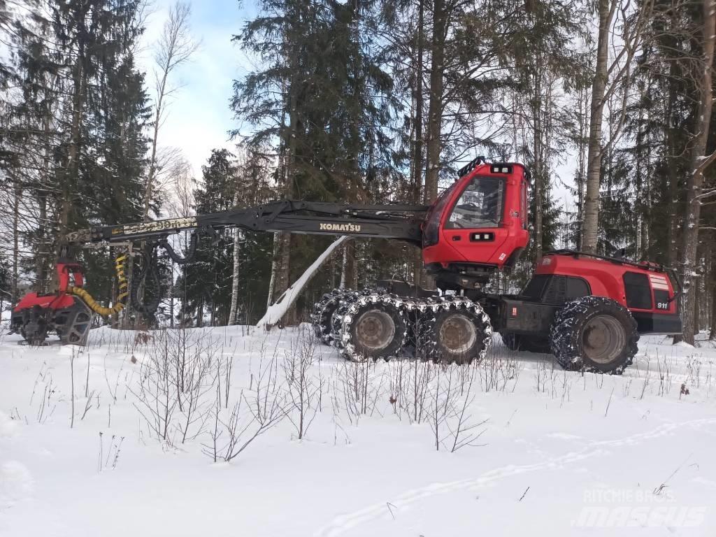 Komatsu 911CX-6 Harvesterji