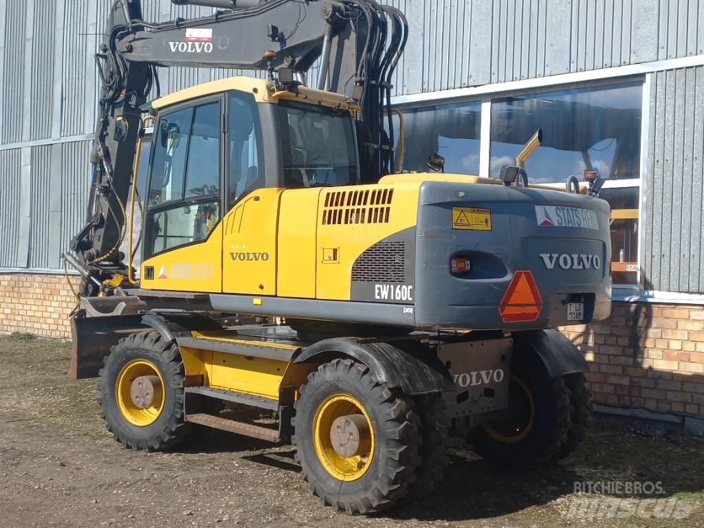 Volvo EW 160 C Bagri na kolesih