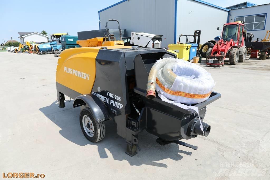 Plus Power VTGZ - 20S Kamionske črpalke za beton