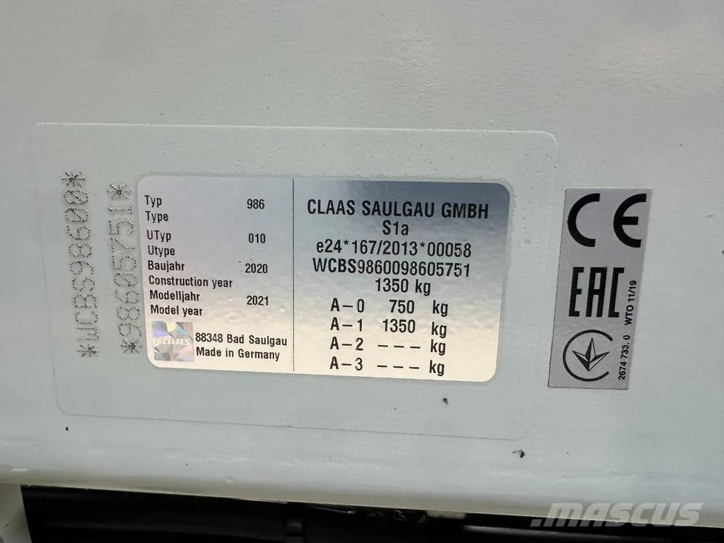 CLAAS Liner 2700 Zgrabljalniki