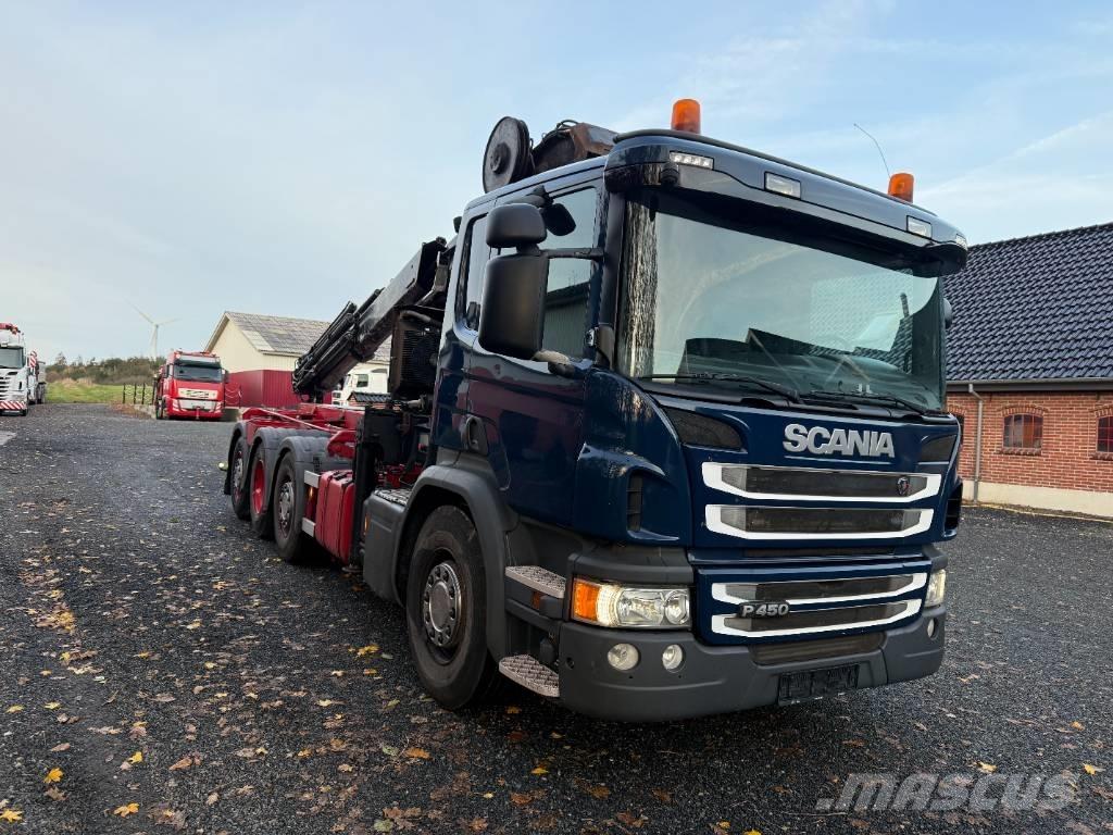 Scania P450 8x2/4 Razstavljivi tovornjaki z žičnimi dvigali