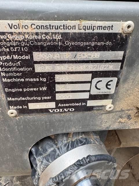 Volvo ECR58D Mini bagri <7t