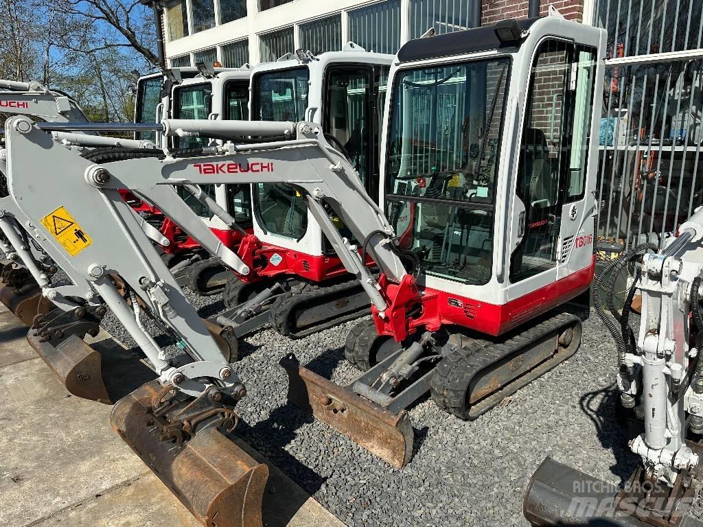 Takeuchi TB 016 Mini bagri <7t