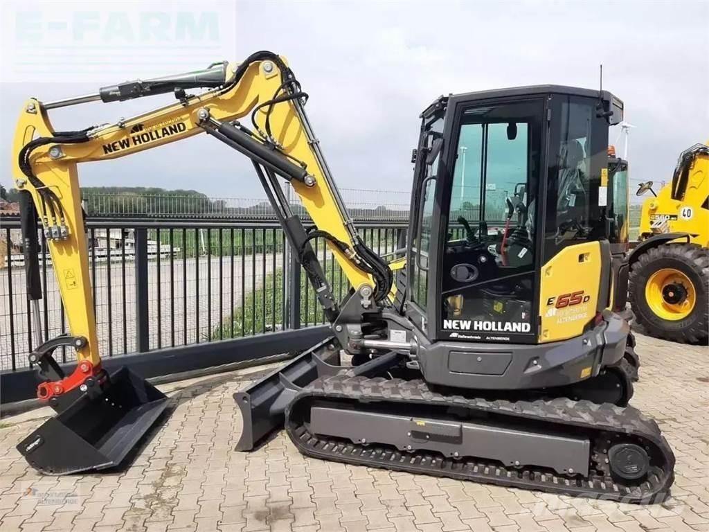 New Holland e65d Mini bagri <7t