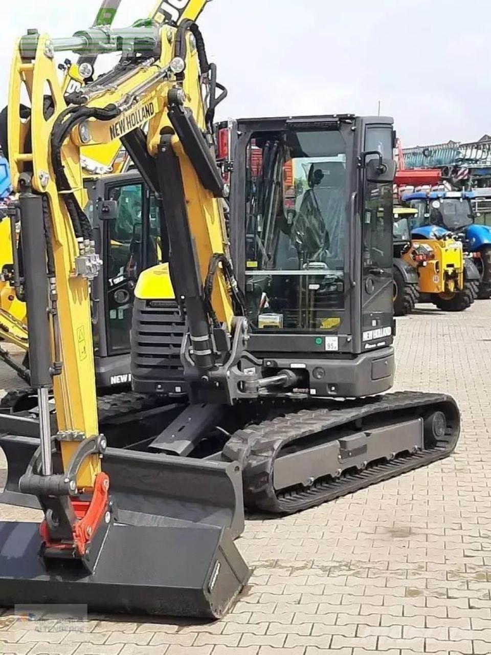 New Holland e65d Mini bagri <7t