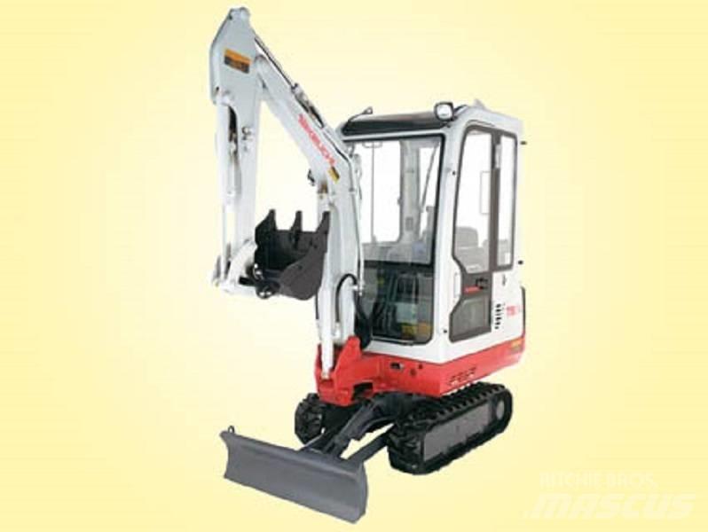 Takeuchi TB016 Mini bagri <7t