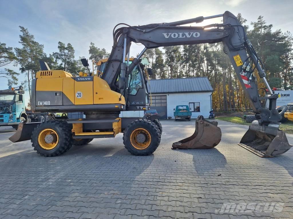 Volvo EW 140 D Bagri na kolesih