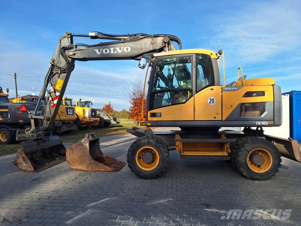 Volvo EW 140 D Bagri na kolesih