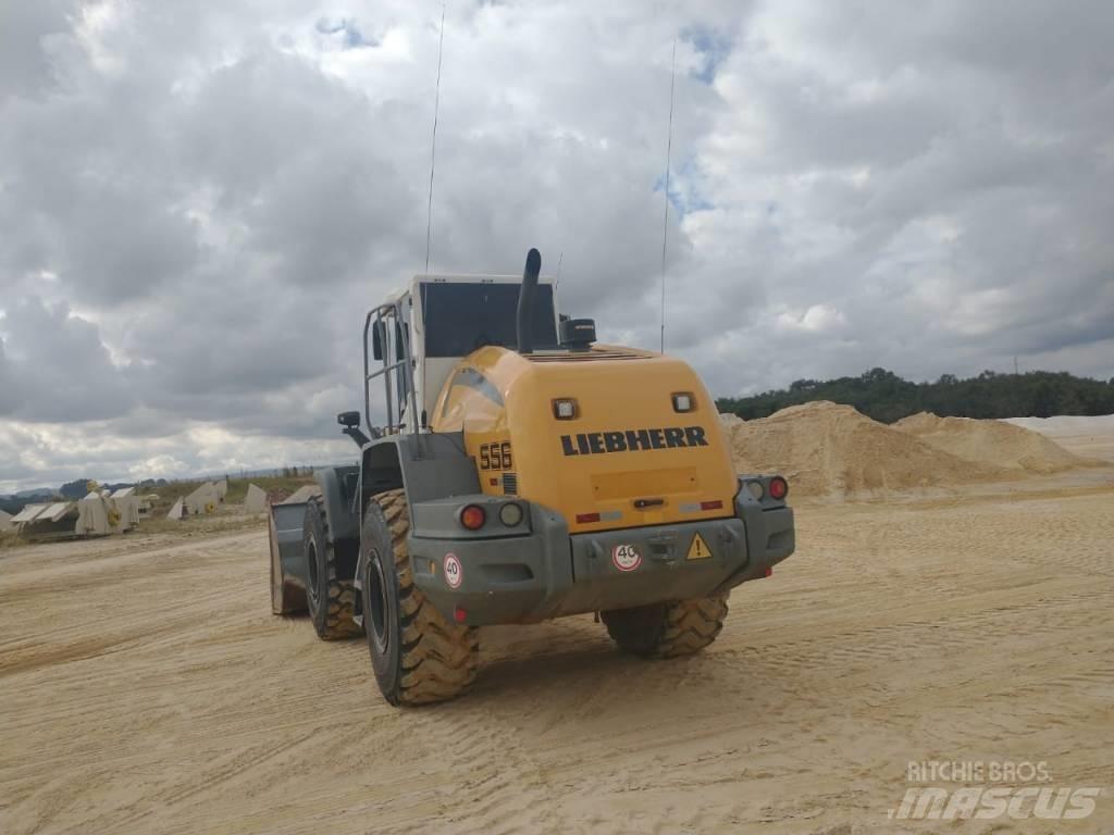 Liebherr L556 Kolesni nakladalci