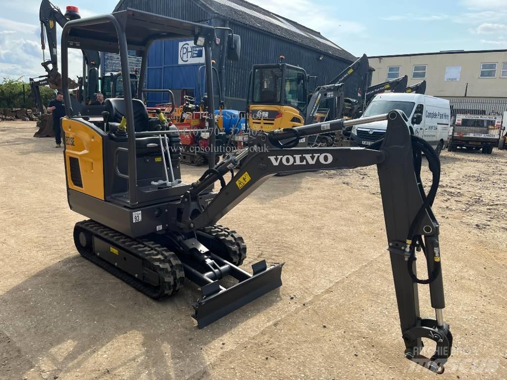 Volvo EC 18 E Mini bagri <7t