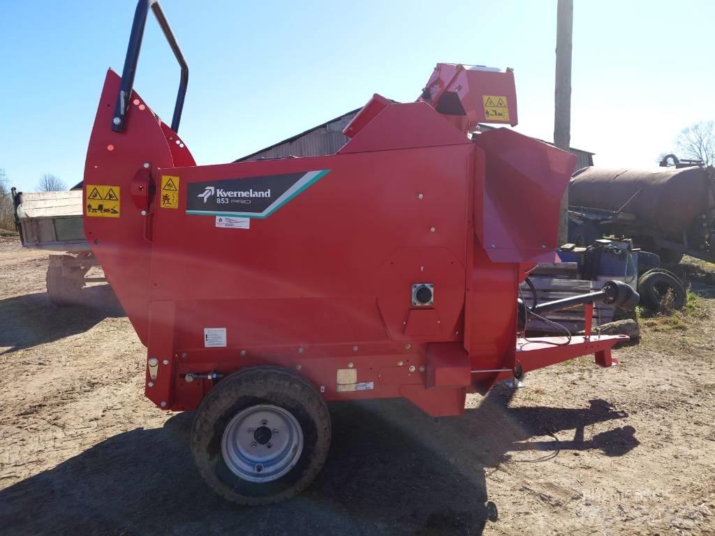 Kverneland 853 Pro Rezač za bale, oprema za rezanje in odvijanje bal