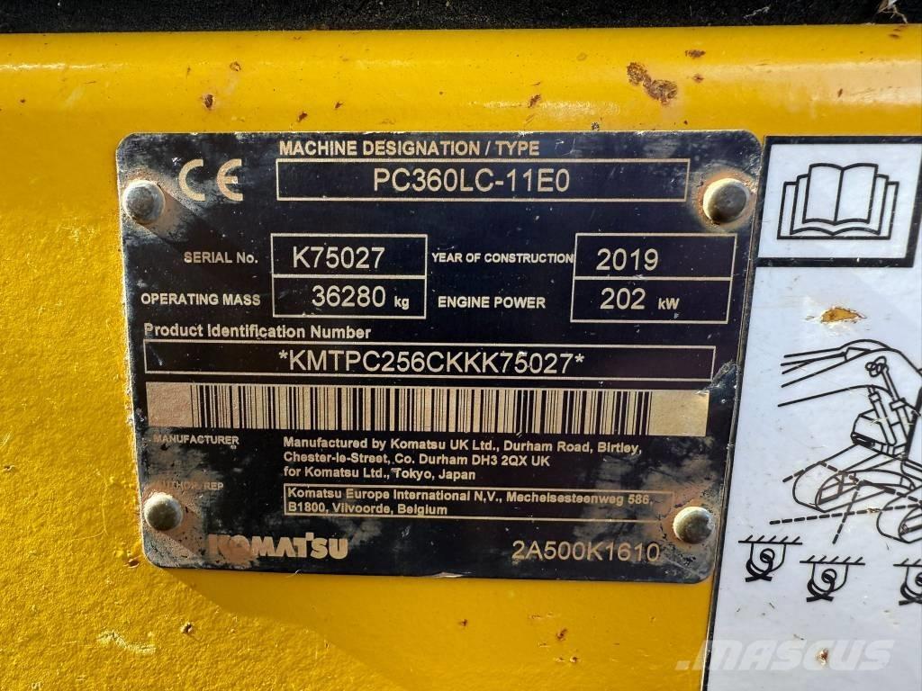 Komatsu PC 360 LC-11 Bagri goseničarji