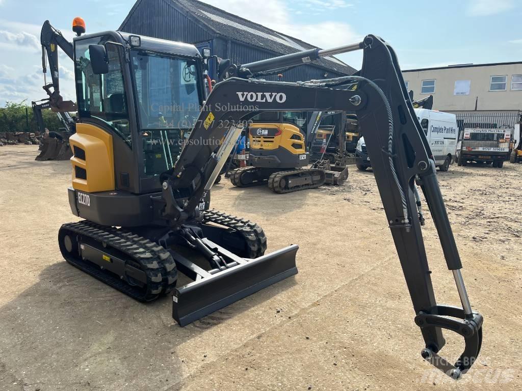 Volvo EC 27 D Mini bagri <7t