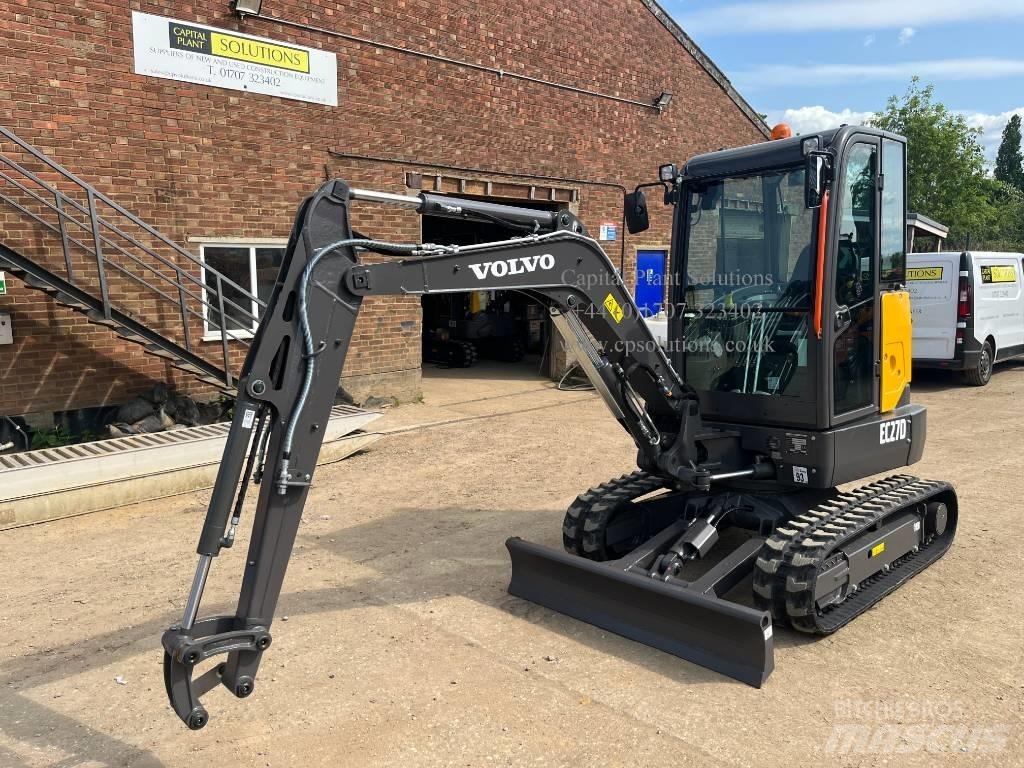 Volvo EC 27 D Mini bagri <7t