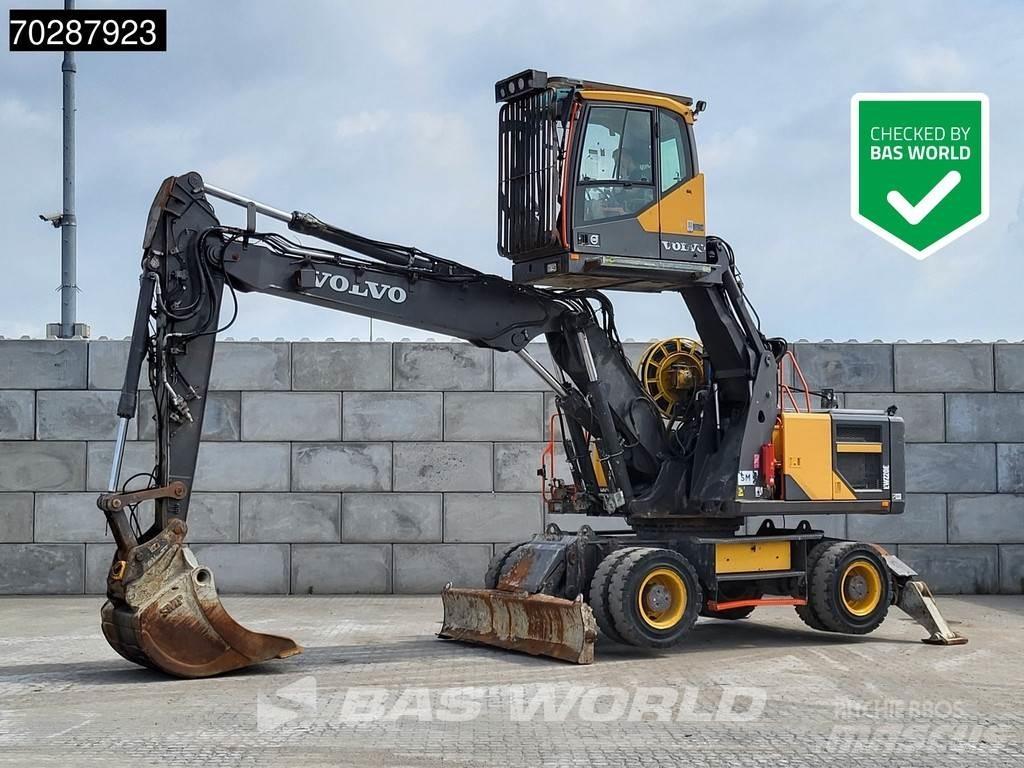 Volvo EW220 E Bagri na kolesih