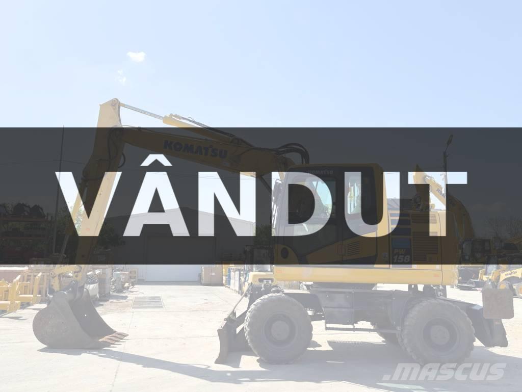Komatsu PW 158-11 Bagri na kolesih