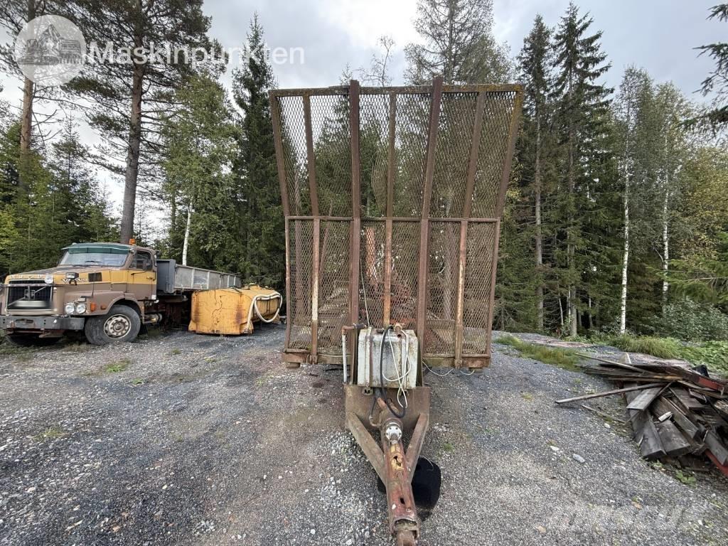  Traktorvagn med kran Druge prikolice