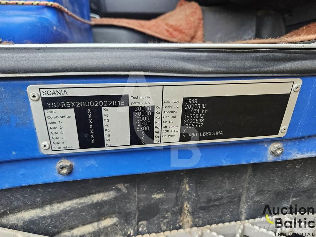 Scania R 480 Kiper tovornjaki