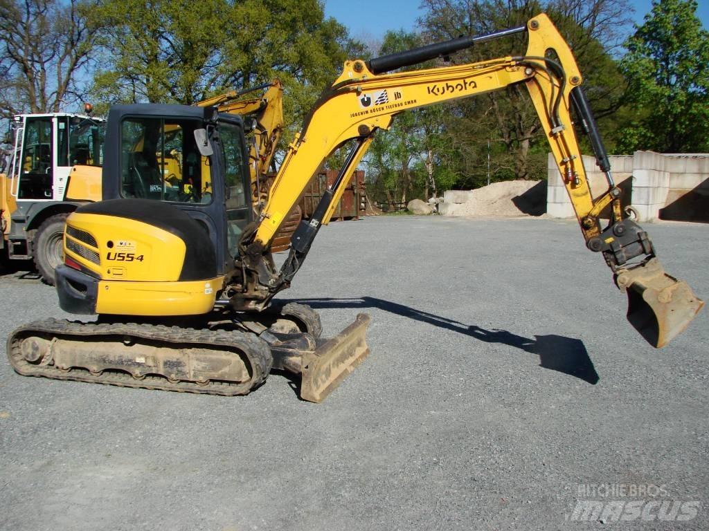 Kubota U 55-4 Mini bagri <7t