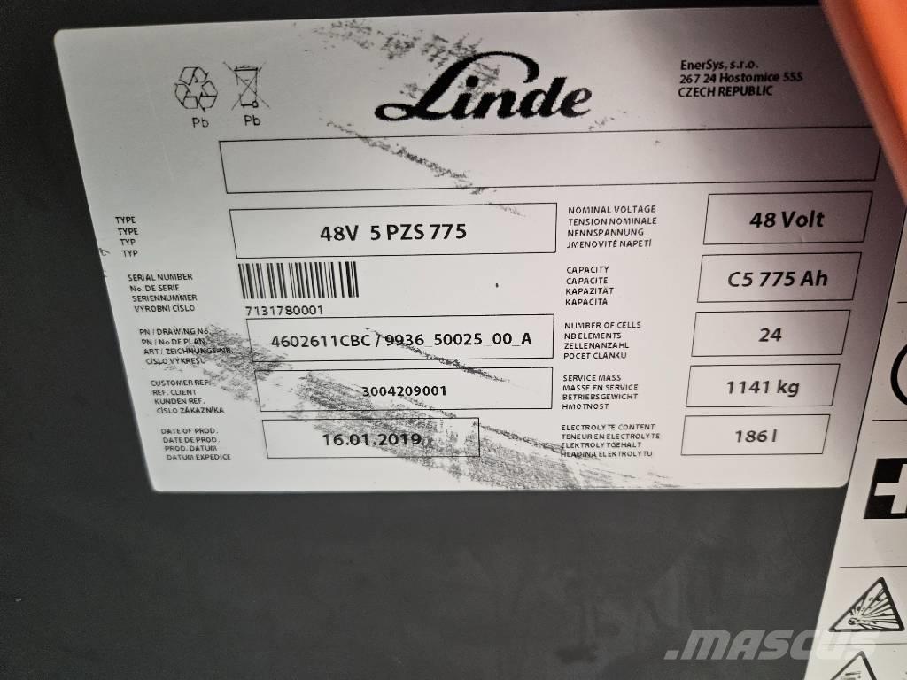 Linde R20N Samopogonski ročni viličarji