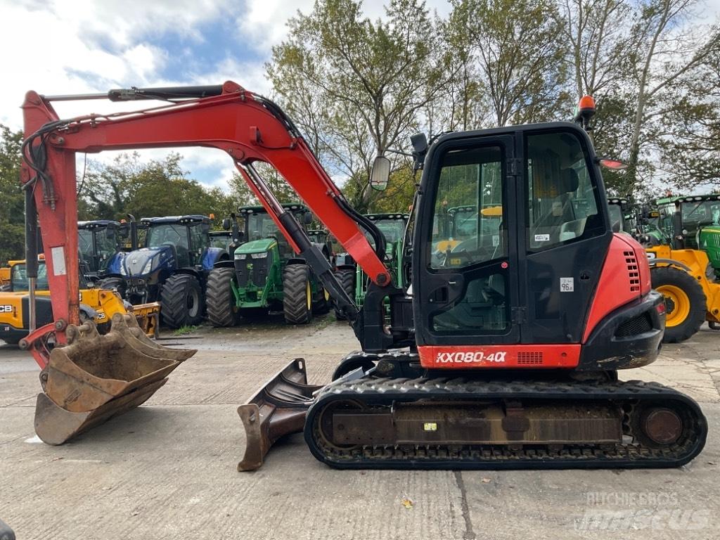 Kubota KX 080-4 Midi bagri 7t – 12t
