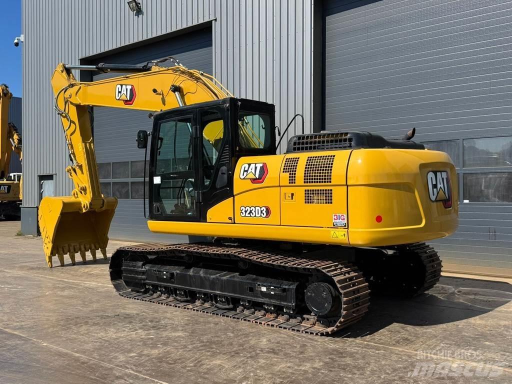 CAT 323D3 Bagri goseničarji
