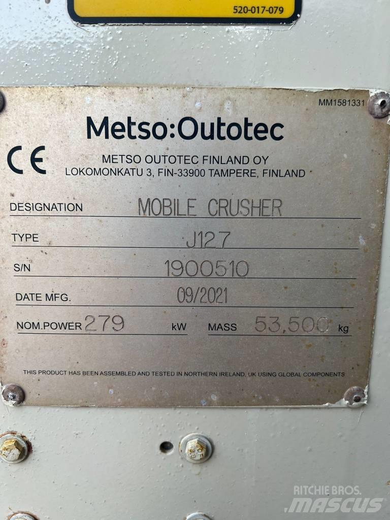 Metso Nordtrack J127 Drobilci